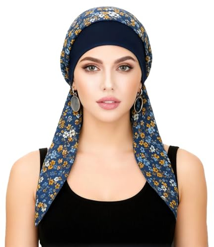 FADACHY Cancer Headwear Chemo Head Scarf Soft Lightweight Head Wraps Turban Caps for Women