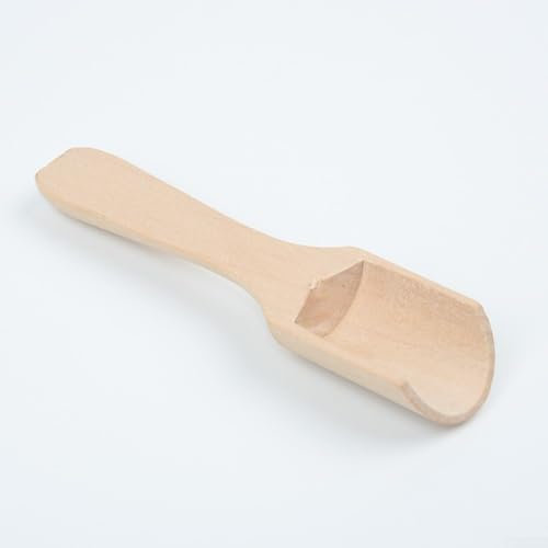 Mini-Holzlöffel, ideal zum Servieren von Badesalz und Kochutensilien (1 Stück – 2,4 x 7,8 cm)