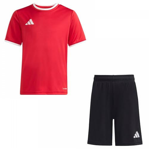 adidas Kinder Set Trikot + Hose Entrada 26 Team Power Red2/White 128