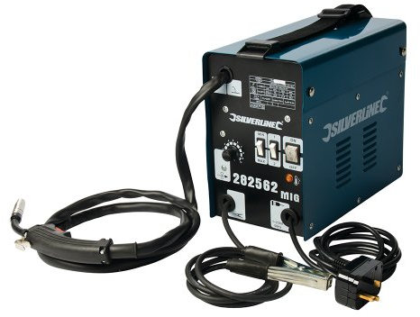 Silverline 282562 Poste à Souder Turbo MIG sans Gaz 90 A