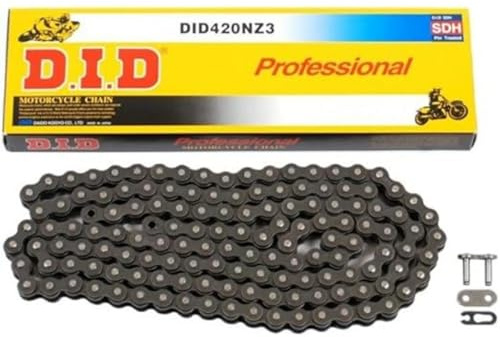 DID Kette 420 NZ3, 140 Glieder (Standard), offen mit Clipschloss