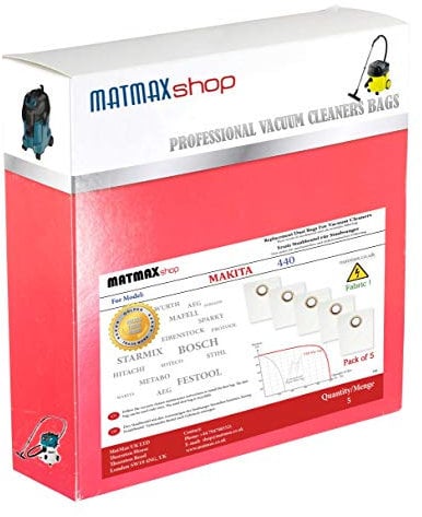 Dust/Filter Bags For MAKITA 440 - More Efficient Replacement