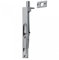 Supreme Heavy Duty Flush Bolt - Door Bolt for French Doors & Double Doors 100/150/200mm Brass/Chrome/Satin (150mm, Chrome)
