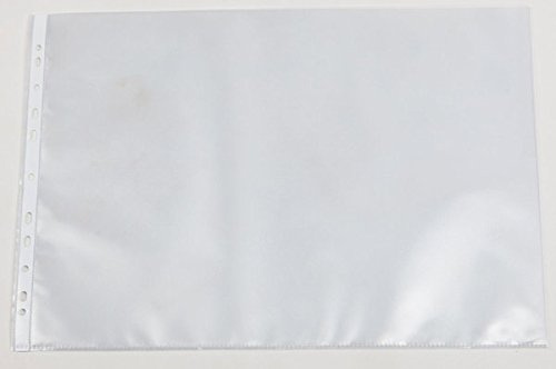 Büroring Prospekthülle A3 quer oben offen, PP-Folie 80my genarbt