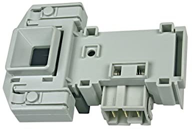 Relé de bloqueo cerradura de rodillo Cerradura de puerta Cerradura secadora Bosch Siemens 00610147 Cerradura eléctrica con cubierta adecuada Constructa Neff Balay Pitsos Viva etc