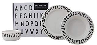 Design Letters 20202902GIFT Geschenk-Set, Melamin, Weiß