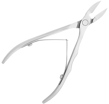 Staleks Expert 60 Nail Nippers 16 mm – Long Blades with Heel – Extended Grooved Handles for Precise Pedicure