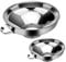 Entonnoir Confiture Lot de 2 Entonnoir Inox Entonnoir à Large Ouverture, Entonoir Alimentaire avec Poignée, pour Le Transport de Liquides, Poudres, Haricots et Confitures, Un Grand et Un Petit