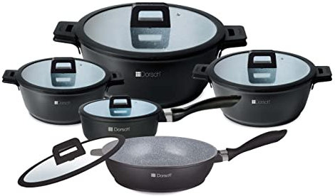 Batterie de cuisine - 10 pièces