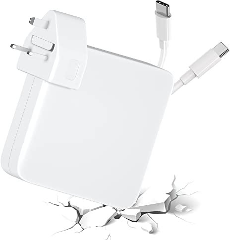 Mac Book Pro charger- upto 96W USB C Super Fast Charger,Compatible with MacBook Pro 16, 15, 14, 13 Inch, MacBook Air 13 Inch, iPad Pro 2021/2020/2019/2018, with 7.2ft USB C to C Cable
