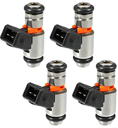 A ABSOPRO 4 Stück IWP048 Injektor Für Aprilia Atlantic Sprint 400 05-08 | Für Gilera Nexus 500, Motoguzzi Breva 750, Metall/Kunststoff, 5-Loch-Düse, OE: 8304275, AP8560170, GU32115710, 8000A1440