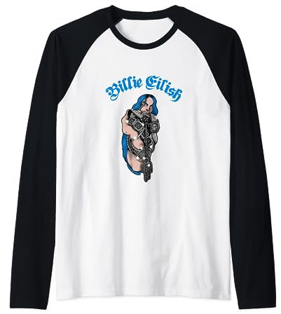 Billie Eilish Offizielles Bling Raglan