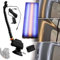 DOZPAL Auto-Dellenentfernungswerkzeug mit LED-Licht, 6 Farben, verstellbares Dellenerkennungszubehör, 60 cm/23,6 Zoll erweitertes Line Board – 6000 mAh Akku
