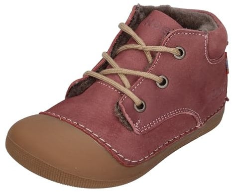 KOEL Barefoot Lauflernschuhe - AVA Bio Nubuk Lambswool Blossom, Größe:20 EU