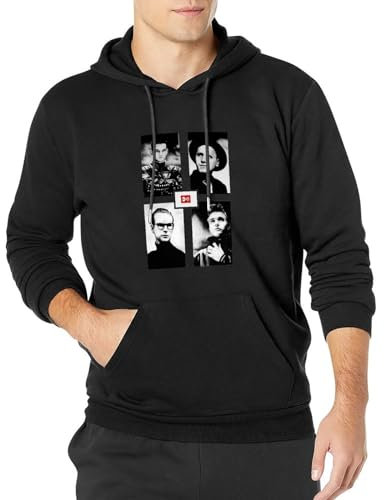 noche De&Pe&Che M&Ode Band Poster Printed Men Hoody S