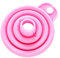 Entonnoir Pliable De Cuisine Pour Remplir des Bouteilles, Entonnoirs Pliables En Silicone De Qualité Alimentaire Pour le Transfert De Poudre Liquide De Bouteille D'eau(Rose)