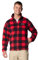 Columbia Steens Mountain Full Zip 2.0, Giacca in pile Uomo, Mountain Red Check Print, M