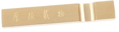 SHINEOFI Die Vier Schätze der Studie Briefbeschwerer aus Eisen Kalligraphie-Briefbeschwerer Briefbeschwerer für das Büro Briefbeschwerer für chinesische Kalligrafie Metall Bürstenhalter