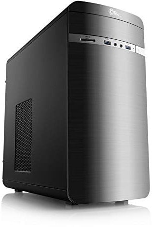 Basic Gaming PC mit Windows 11 Home | AMD Ryzen 5 PRO 5655G 6x3.9GHz | AMD Radeon | 500GB M.2 NVMe | 16GB DDR4 RAM | WLAN, Computer für Zocker, Gamer Desktop Rechner zum Spielen | A10010