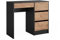 Vicco Schminktisch Sherry, Anthrazit/Goldkraft Eiche, 90 x 75 cm ohne Spiegel