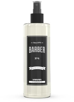 BARBER MARMARA Eau de Cologne Pump-spray Herren (1x 400ml) After Shave Men - Duftwasser Männer - Erfrischend & Pflegend - Barber Eau de Cologne (400ml, No.4)