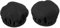 Flexs - Juego de 2 fundas para auriculares de tela, lavables y elásticas, cómodas almohadillas de repuesto
