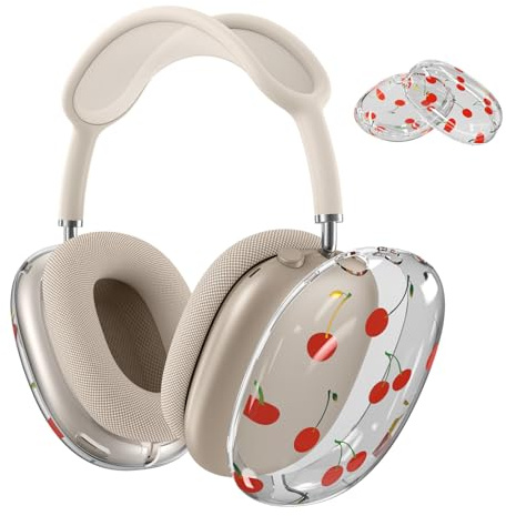 MMOBIEL Hülle für AirPods Max Kopfhörer Weiche TPU Ohrmuscheln Hülle - Anti-Kratz-Schutzhülle – Kirsche