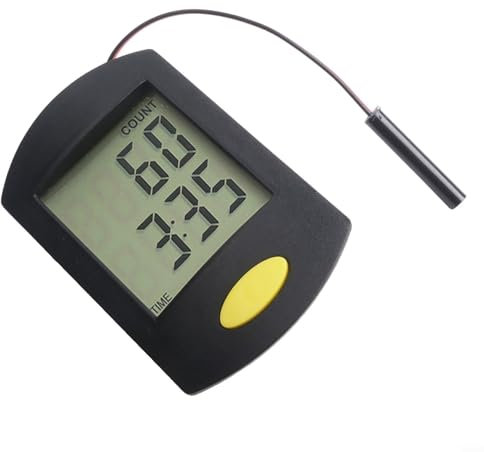 HomeVortex Exercise Bike LCD Display Monitor Digital Speedometer Fitness Equipment Distance Time Calories Counter Battery Operated Stationary Bike Computer Screen Replacement Part