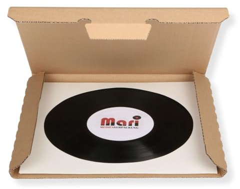 LP Schallplatten Versandkartons für 1-3 LPs Vinyl Schallplatten extra stark (100)
