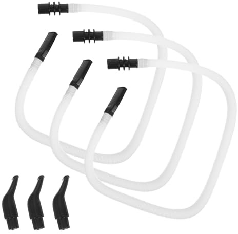 TOPBATHY 3satz Kunststoffrohr Mundstück für Melodica Flexibler Schlauch für Luftklavier Ersatzteile für Mundstück Zubehör für Musikinstrumente