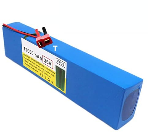 36V 12AH Batterie De Vélo Électrique 10S3P Trottinette Pliable Batterie pour Électrique À Moteur 100W 200W 350W 500W Batterie Haute Puissance De Rechange