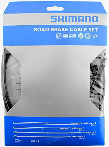 SHIMANO PTFE Road Brake Cable and Housing Set (Black)