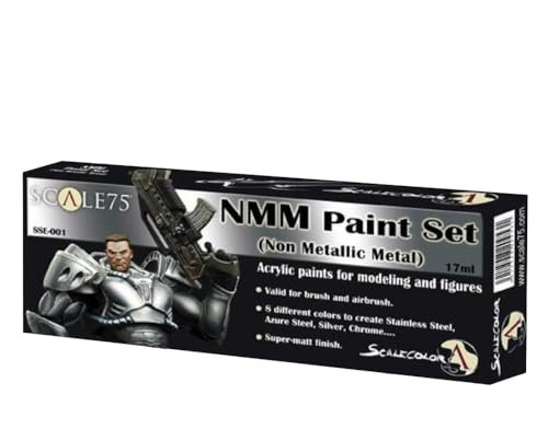 Lackset NMM Paint Set, nicht metallic, Stahl SSE 001