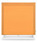 Blindecor Ara | Lichtdurchlässiges Rollo | Orange | 140 x 175 cm (BxH) | Stoffgröße 137 x 170 cm | Rollos für fenster
