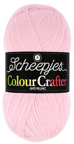 Scheepjes Colour Crafter 100g Yarn Ball | Acrylic DK Double Knit Wool | Soft & Anti-Pilling for Knitting, Crochet, Blankets & Amigurumi (1130 Sittard)