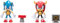 Sonic The Hedgehog 4 inch Action Figures, Sonic Classic Sonic and Mighty