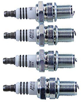 NGK BR9ECMIX / 2707 NGK 4 Stück Iridium- Zündkerze