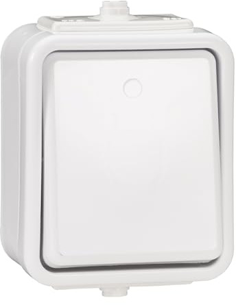 Cedar Steckverbinder 1polig luftdicht IP44 10A weiß WNt-100C WNT100C01 Schneider electric 5904093005889