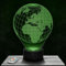 Nachttischlampe - Touch-Nachtlicht Land 3D-LED-Lampe Illusion, Geschenkidee Weihnachten Geburtstag Junge und Mädchen Nachttischlampe Kinder- oder Erwachsenenzimmer
