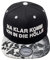 Outfitfabrik Snapback Cap NA klar komm ich in die Hölle in schwarz, Schirm mit Kiss My Ass-Motiv, weißer 3D-Stick, für Männer und Frauen, One Size, verstellbar an der Rückseite