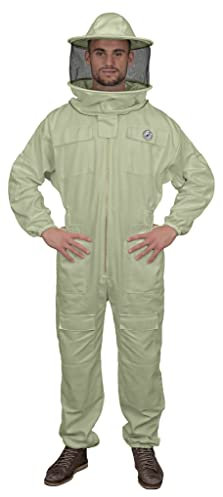 Humble Bee 410 Polycotton-Imkeranzug mit Rundschleier, XXL