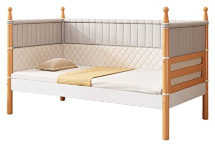 Generic Nähbett für Kinder, Abnehmbar Hohe Leitplanke Bett Verbreitern Buche Junge Mädchen Babybett für Erwachsene, Kinder, Jugendliche (Size : 200x60cm)