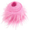 Kunstfell Band Kunstpelz Fellstoff, MUSLONG zotteligen Pelz Stoff Schnitte flauschige Pelz Patches ideal zum Basteln, Nähen, Dekorieren | Dekoband Plüsch Trim Stoffrolle, 5x150cm (Rosa)