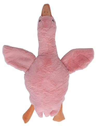 31,5 Gänse-Plüsch, Schwan-Stofftier, Süßes Riesiges Weißes Gans-Stofftier-Enten-Plüsch-Kissen, Superweiches Umarmungskissen Kinder, Jungen, Mädchen(Rosa)