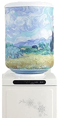 Wudaizhi Water Dispenser Barrel Cover for 5 Gallon Water Bottle, High Stretchy Fabric Water Bucket Dust Protector Covers, Reusable Elastic Protective Cover for Hot & Cold Water Dispensers Bottles