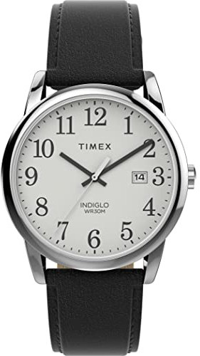 Timex Easy Reader Herrenuhr 38mm mit Lederband TW2V68800