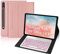 IVEOPPE Samsung Tab S8 Ultra Hülle mit Tastatur 2022, Tastatur für Galaxy Tab S8 Ultra 14.6, Magnetisch Abnehmbarer Tastatur Samsung S8 Ultra mit QWERTZ Layout Pencil Halter, Rosa