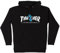 Santa Cruz, Sweat Thrasher Screaming Logo Hood, Black - M