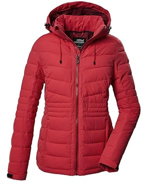 Killtec Damen Kow 10 Wmn Qltd Jckt Steppjacke/Jacke in Daunenoptik mit Kapuze