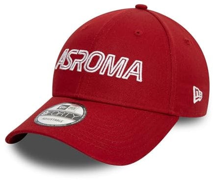 New Era Unisex as Roma Baseballkappe, Dunkelrot, M/L